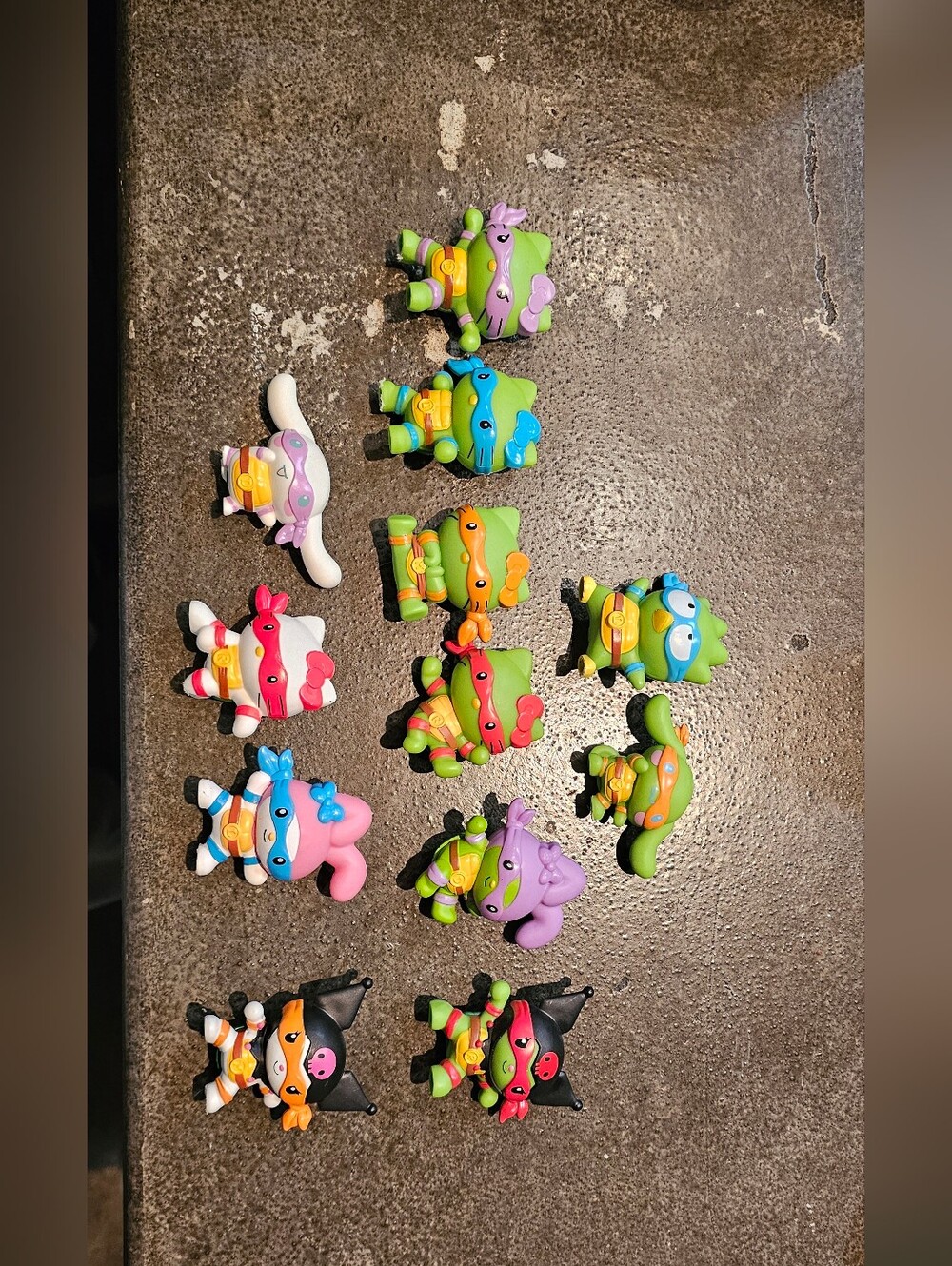 Hello Kitty x TMNT McDonalds Entire Set
